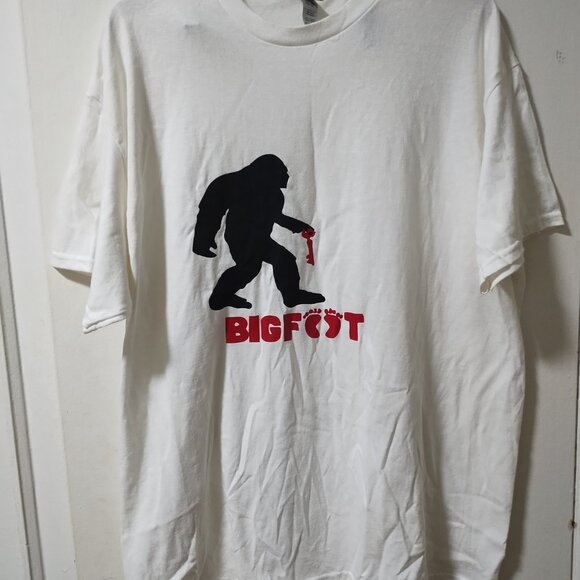 Big Foot short-sleeve white t-shirt - Picture 2 of 6